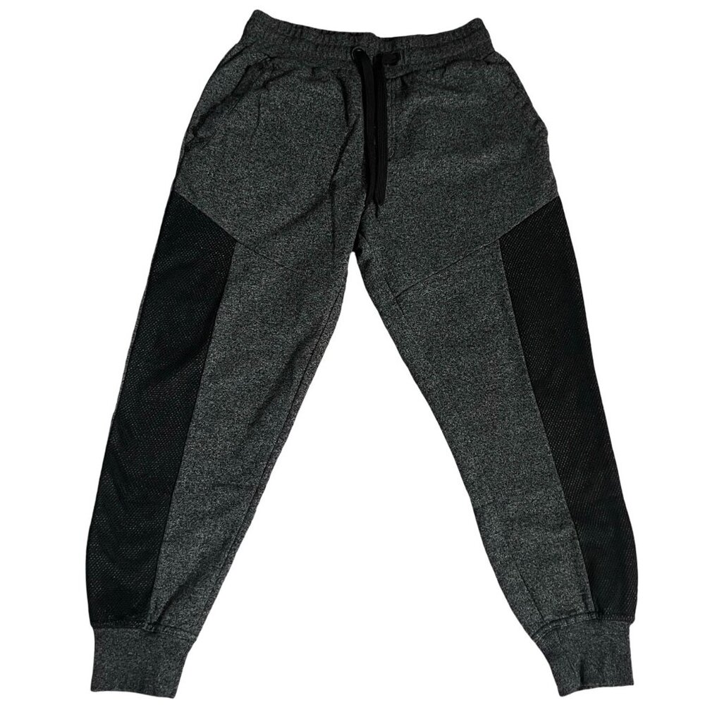 Champs CSG Men's Charcoal Grey & Black Fleece Lined Joggers Size L *NWOT